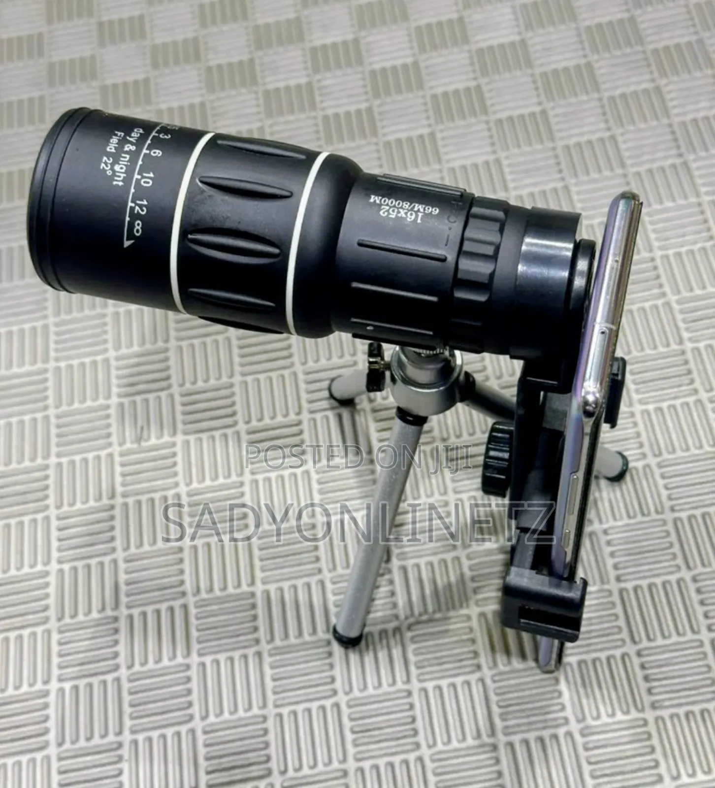 Monocular Telescope 16×52 With Tripod+Phone Clamp