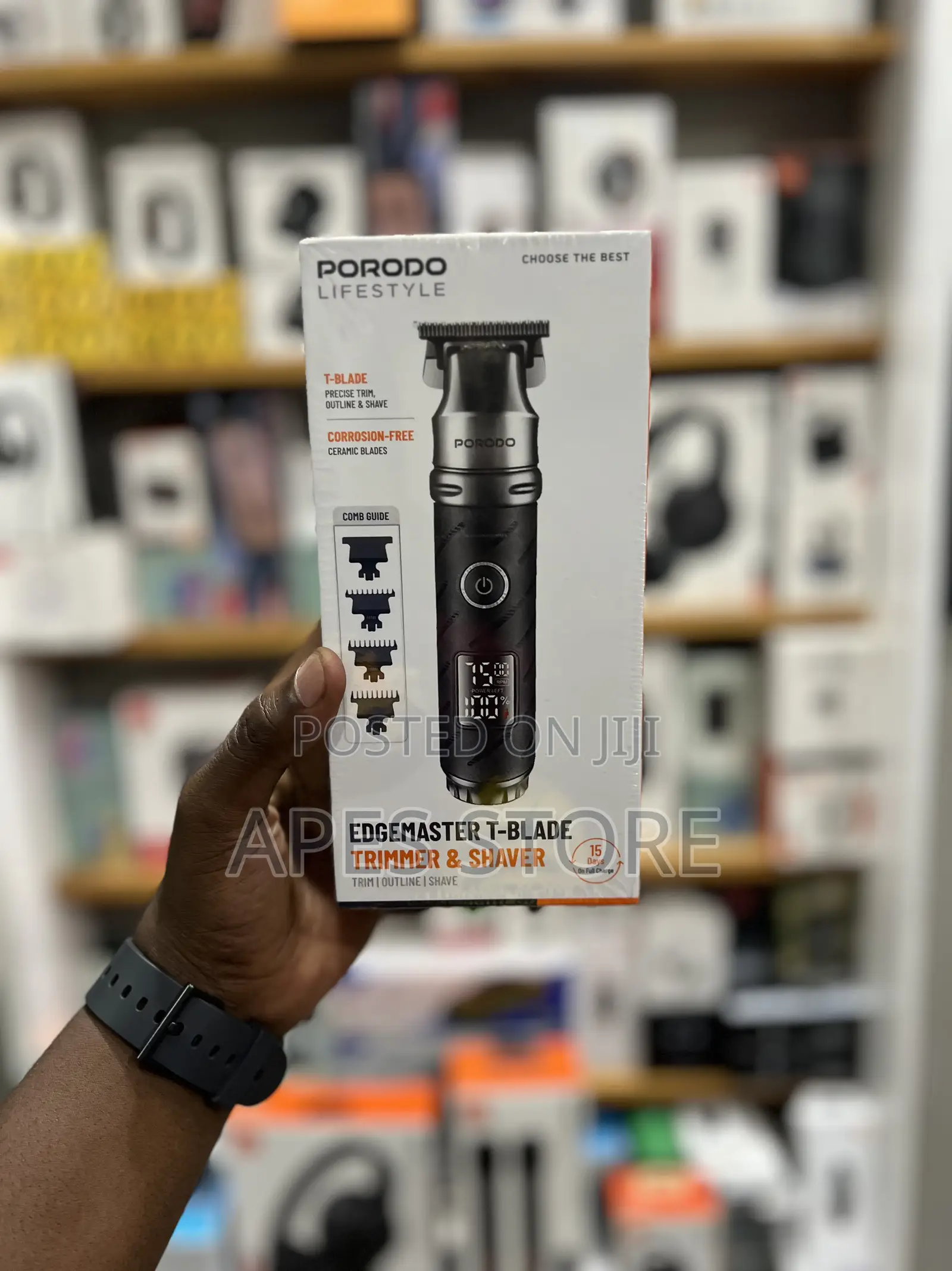 Porodo Edgemaster T-Blade Trimmer and Shaver