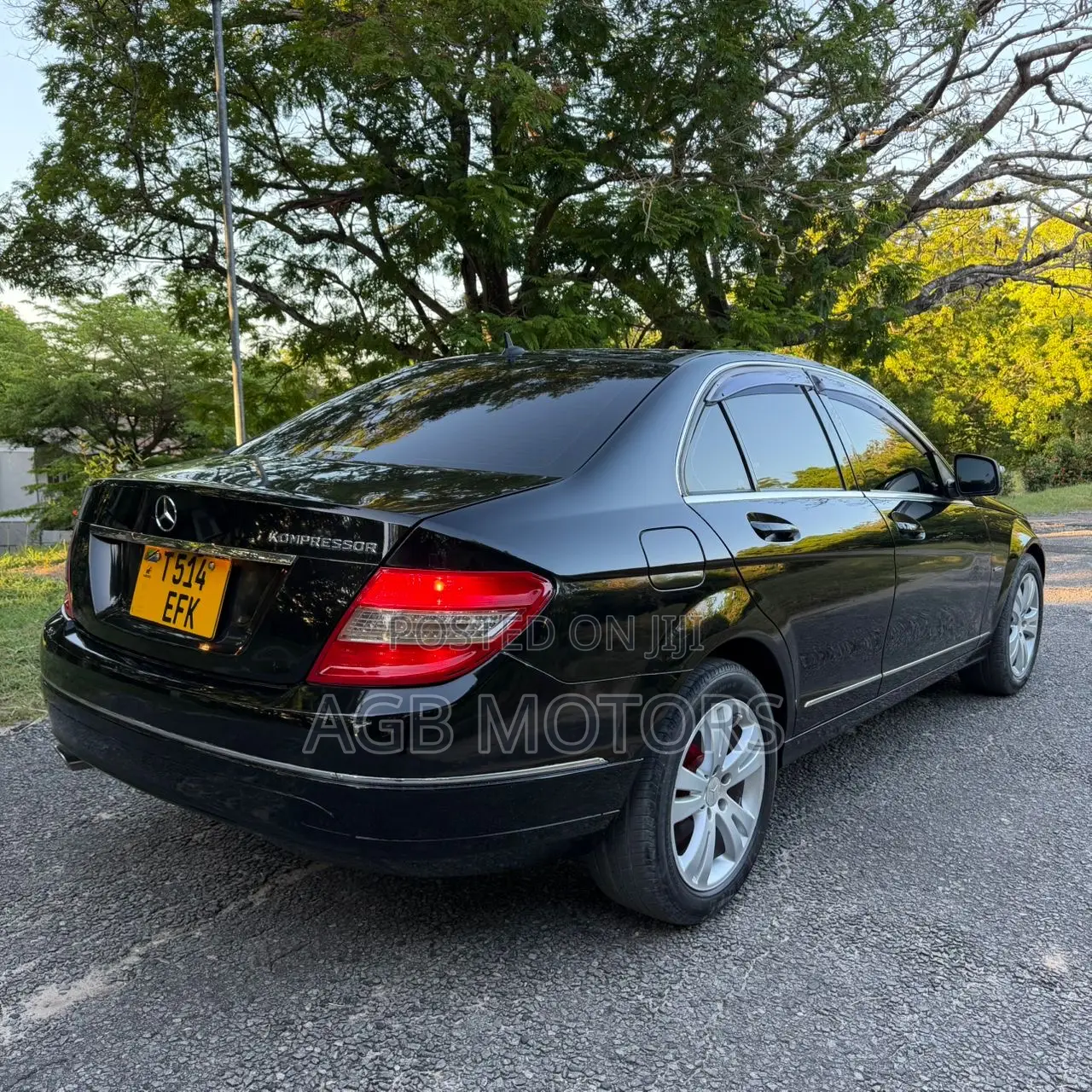 Mercedes-Benz C-Class 2008 Black