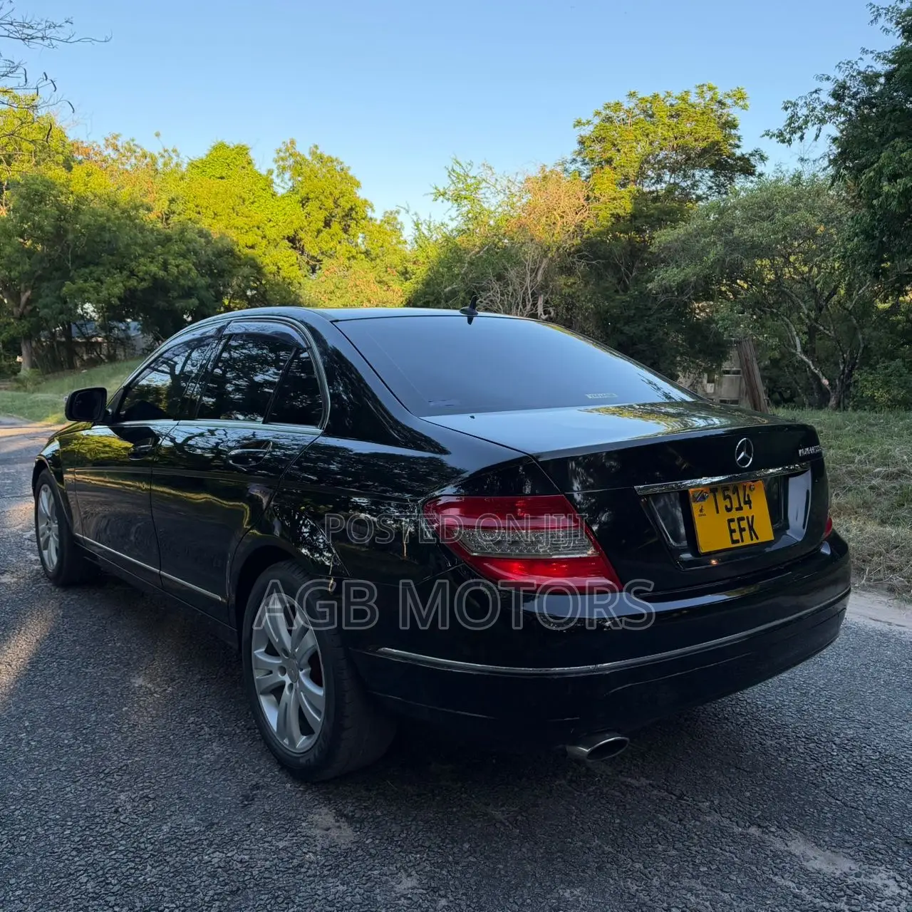 Mercedes-Benz C-Class 2008 Black
