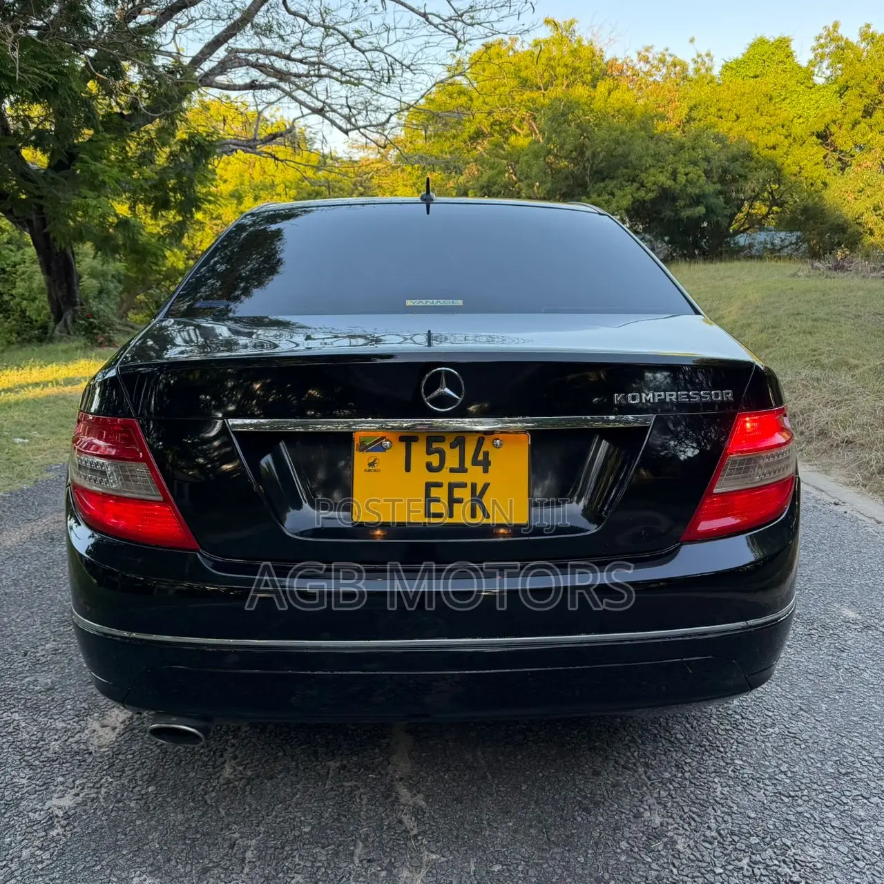 Mercedes-Benz C-Class 2008 Black