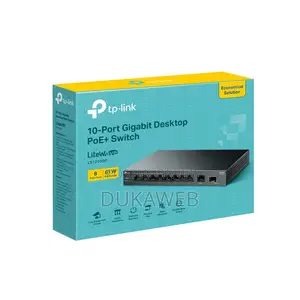 Tp-Link Ls1210gp 8-Port Gigabit Poe+ Desktop Switch – Brand New