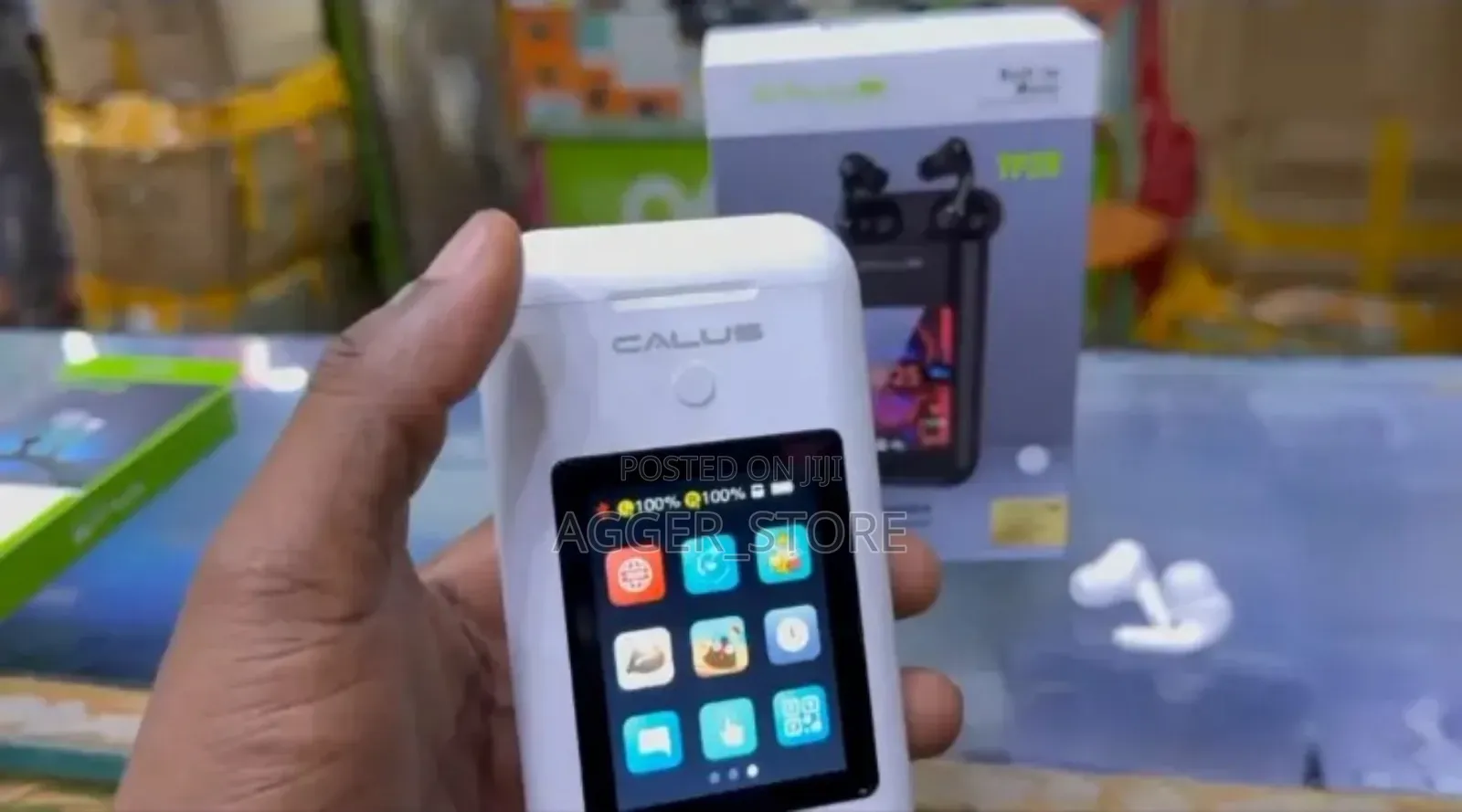 Calus Multifunctional Rechargeable Powerbank With Display and Airpods