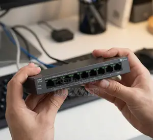 Tp-Link Ls109p 8-Port Poe+ Desktop Switch With Extend Mode – Brand New