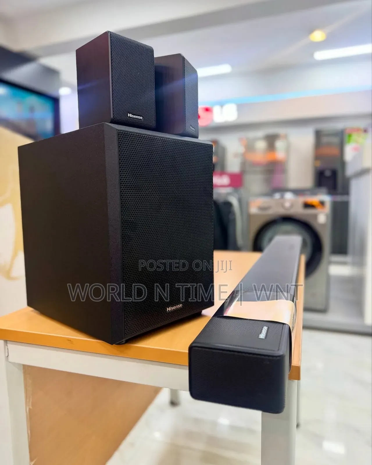Hisense 7.1.2 Channel 570w Soundbar Smart Wifi With Wireless Subwoofer