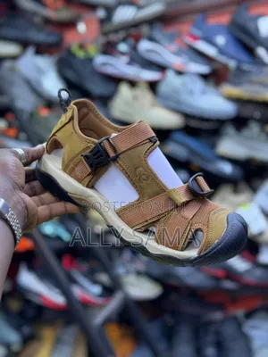 Men's Sandals C2 Material Leather Canvas