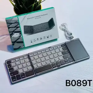 Bluetooth Foldable Keyboard With Touchpad