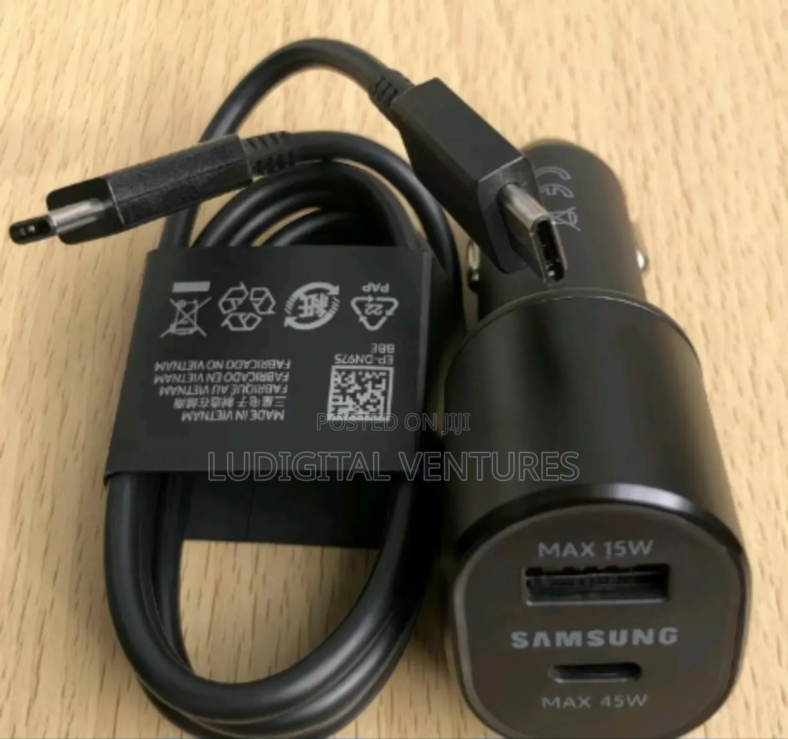 Samsung Car Super Fast Charger [45w+15w]