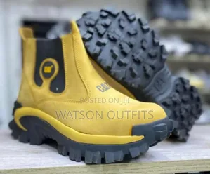 Buti or Boot Shoes Za Chuma Mbele or Iron Toes
