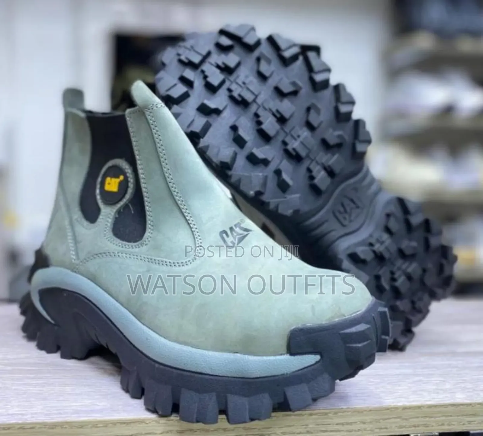 Buti or Boot Shoes Za Chuma Mbele or Iron Toes