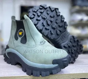 Buti or Boot Shoes Za Chuma Mbele or Iron Toes