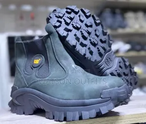 Buti or Boot Shoes Za Chuma Mbele or Iron Toes