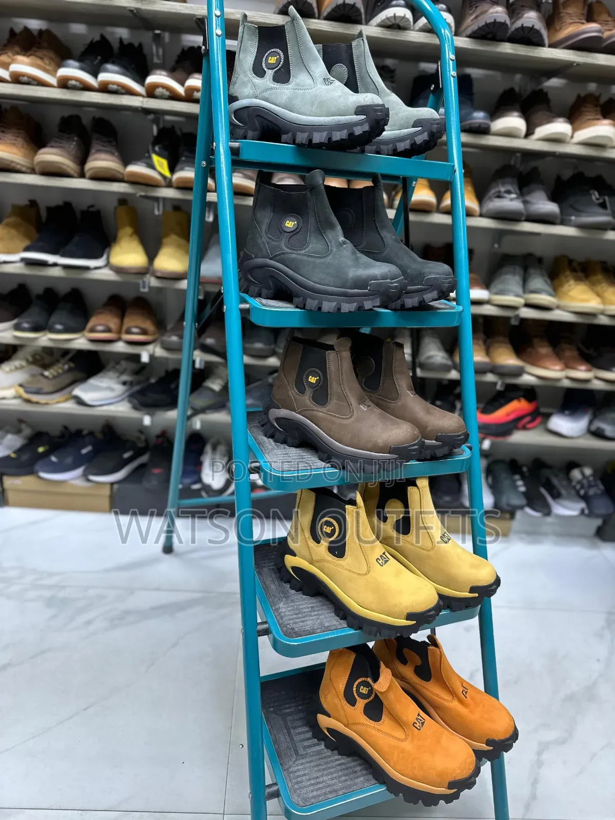 Buti or Boot Shoes Za Chuma Mbele or Iron Toes