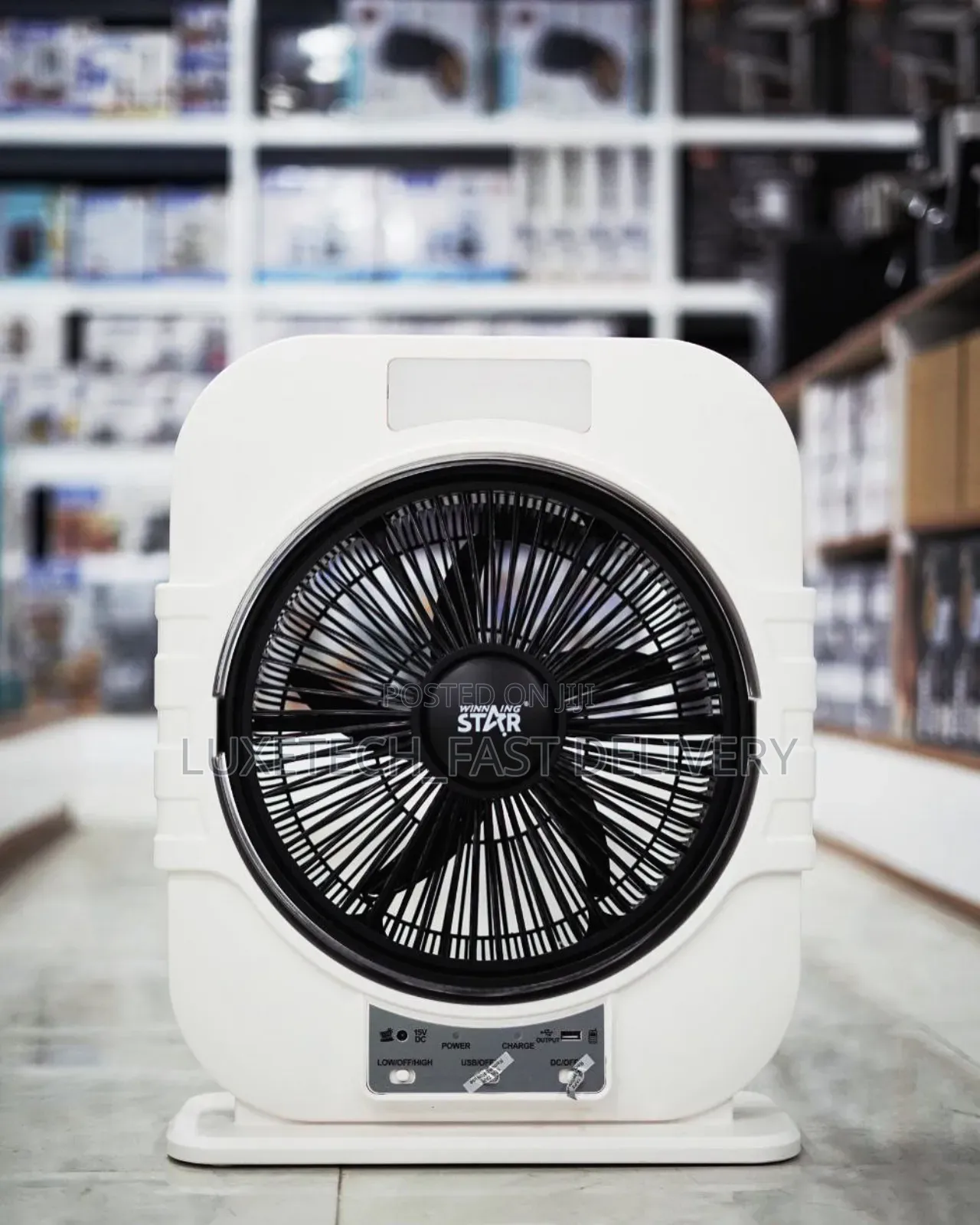 Winning Star St-4057 Portable Rechargeable Fan