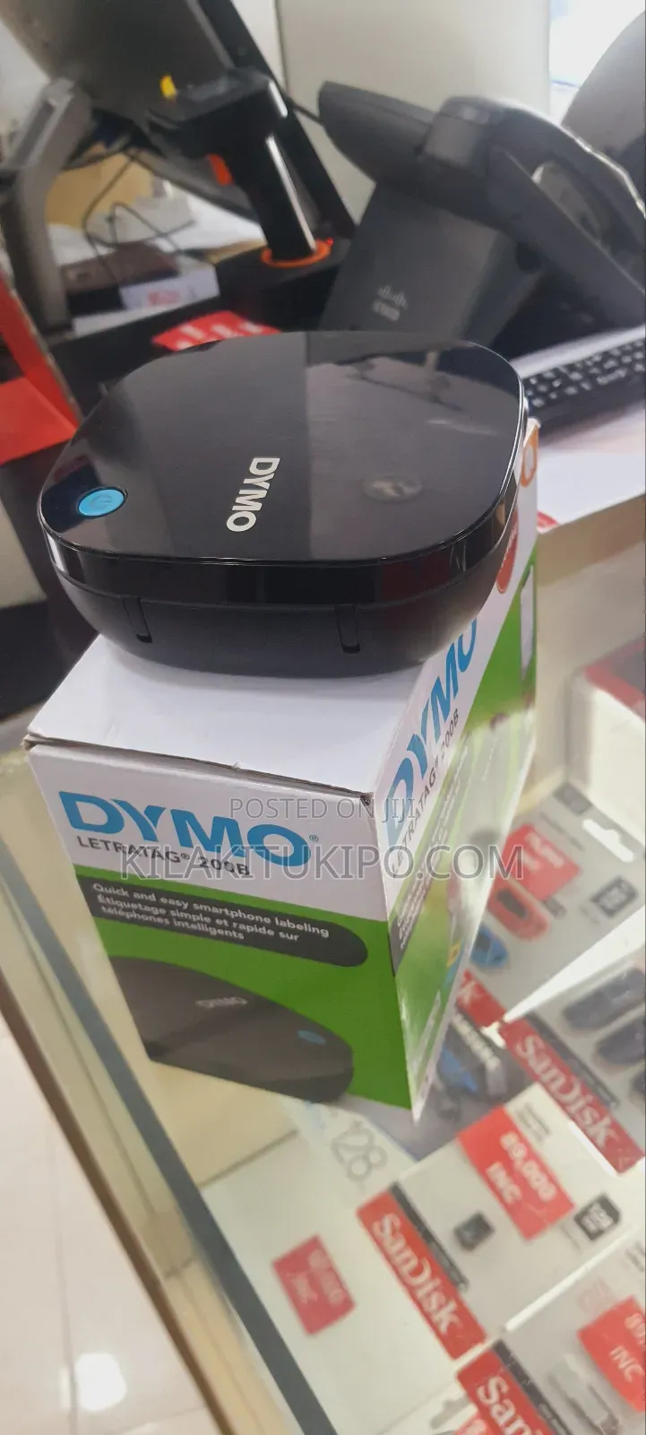 Dymo Letratag 200b Sticker Lable Printer