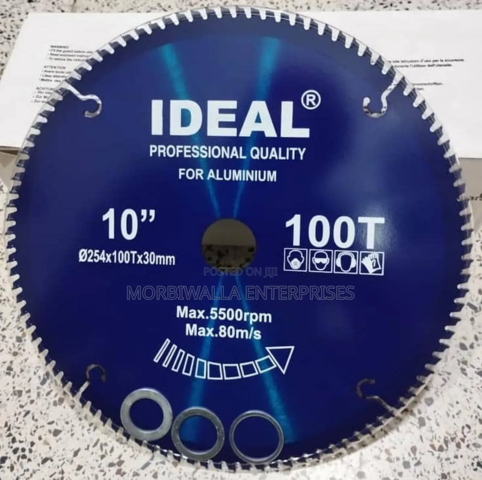 Aluminium Cutting Disc 10 X100t