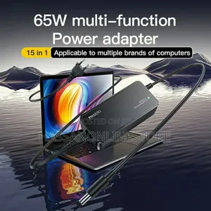 Yesido Cg11e Laptop Charger Kit 65w With 14 Dc Connectors - Uk Plug