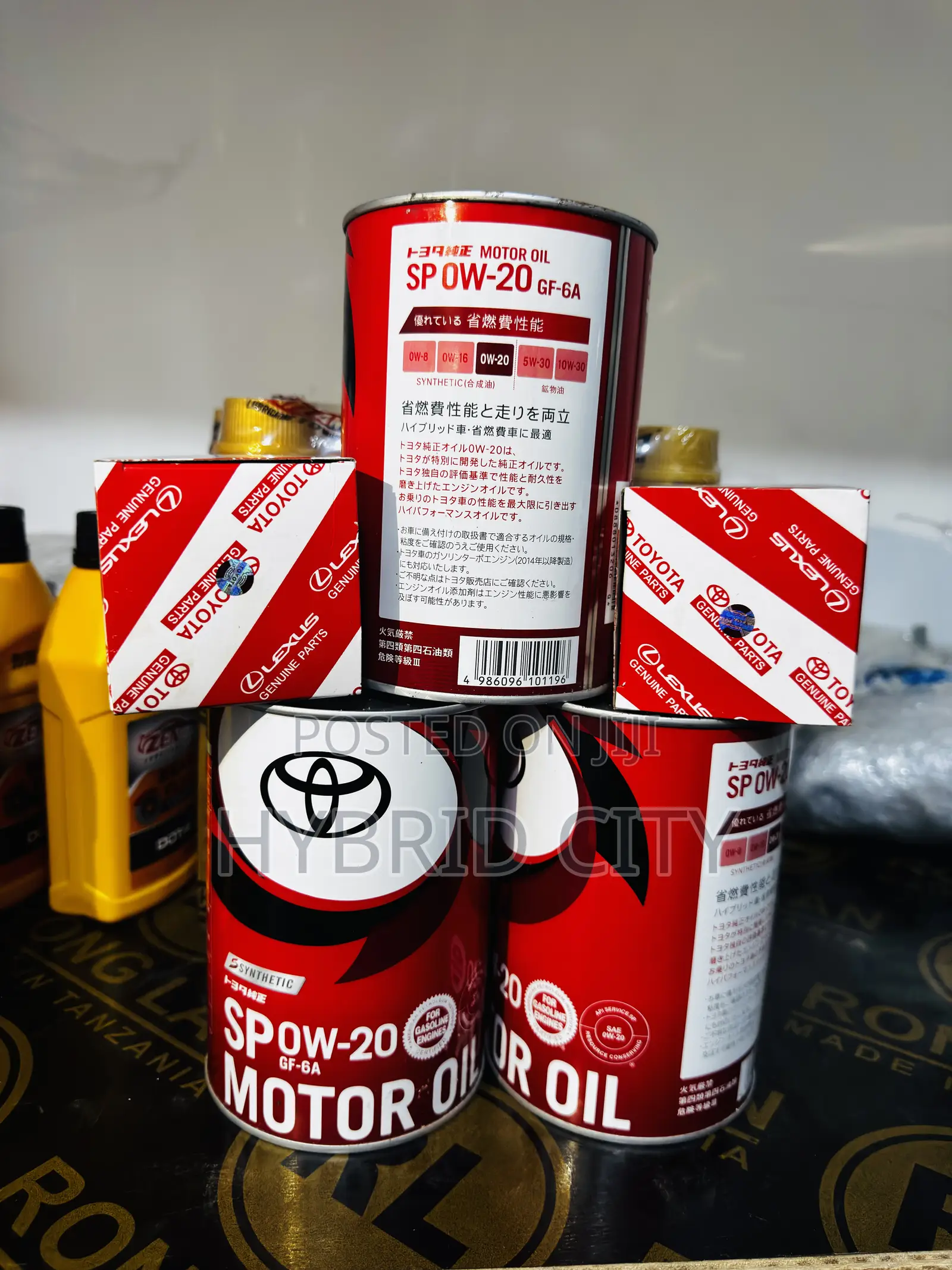Toyota Hybrid Oil 0w20