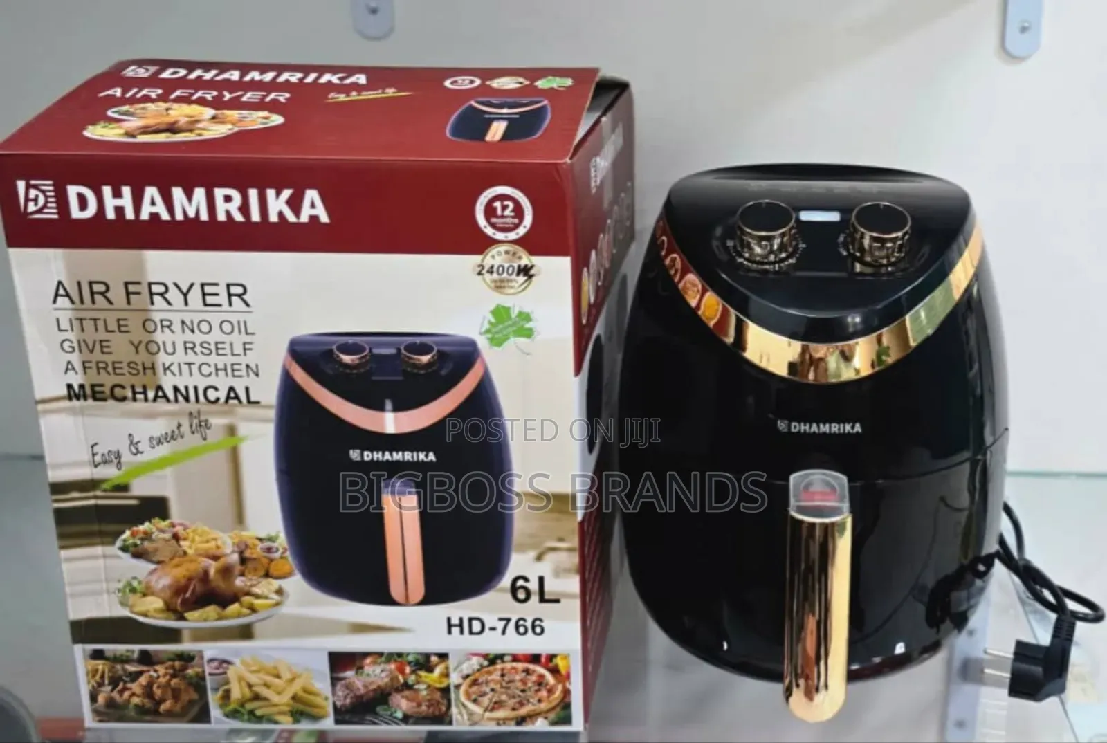 Dhamrika Airfryer 6 Liters