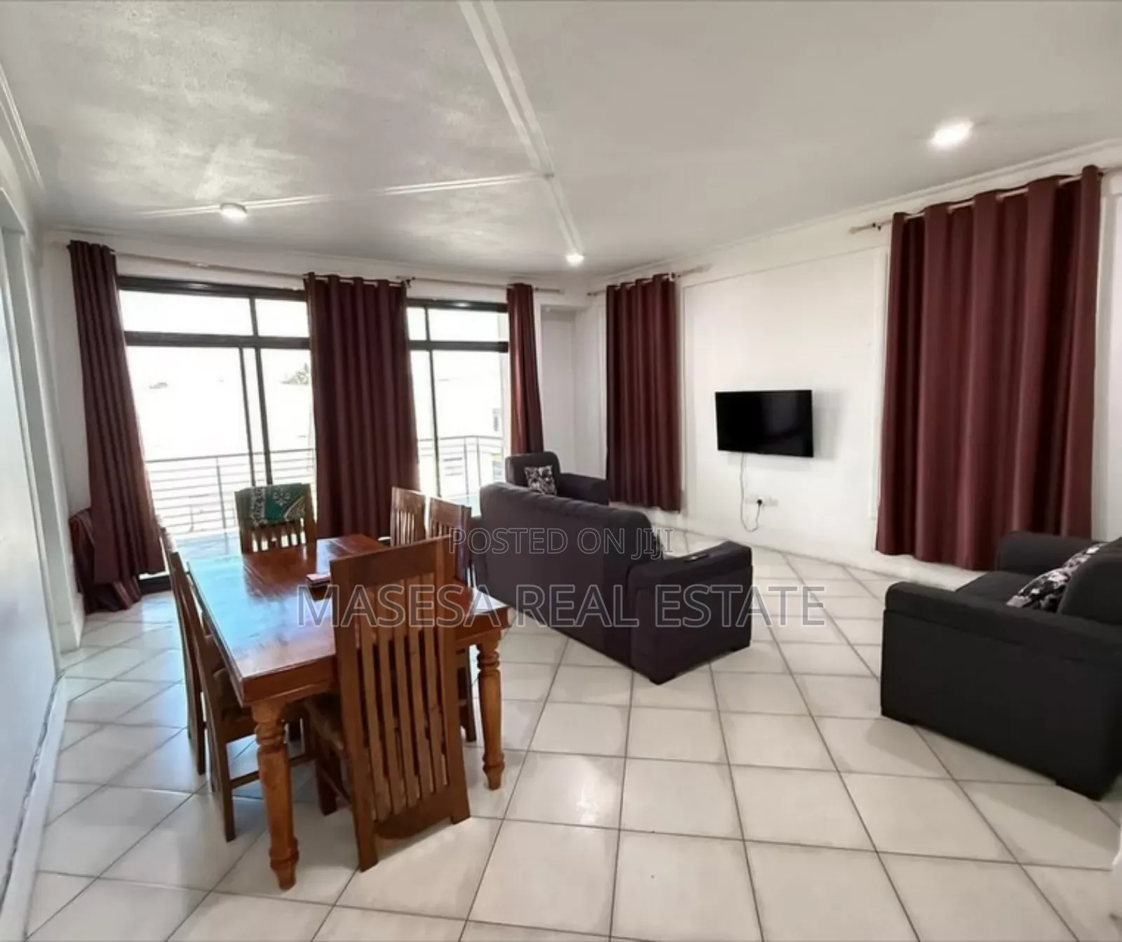 Furnished 3bdrm Apartment in Mikocheni for rent