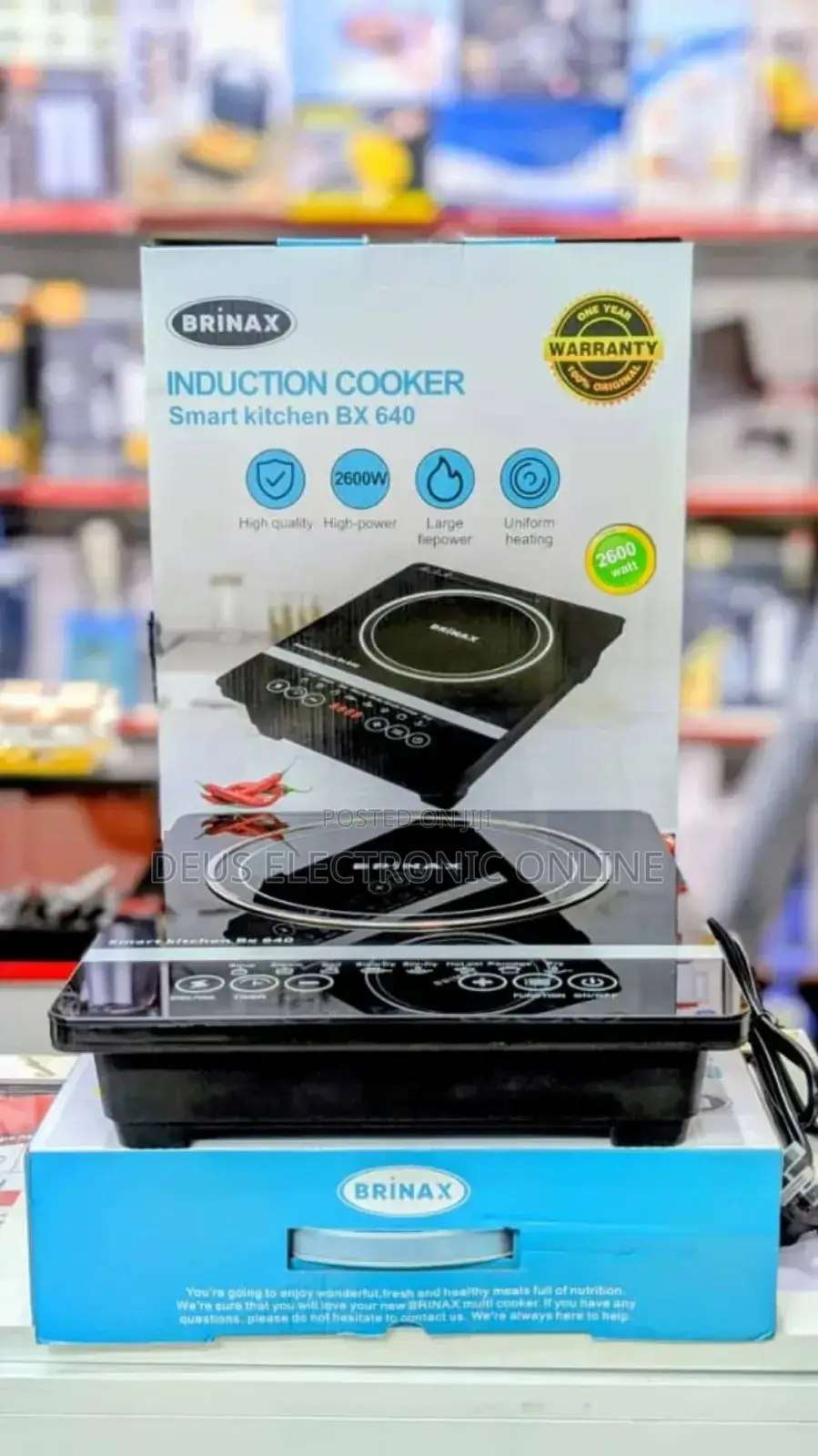 Brinax Induction Cooker