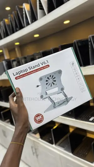 Rotating Laptop Stand With Fan