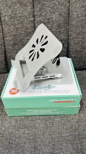 Rotating Laptop Stand With Fan