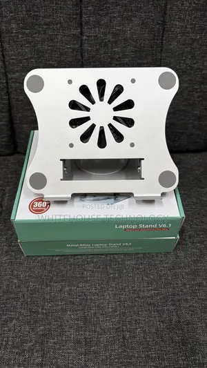 Rotating Laptop Stand With Fan