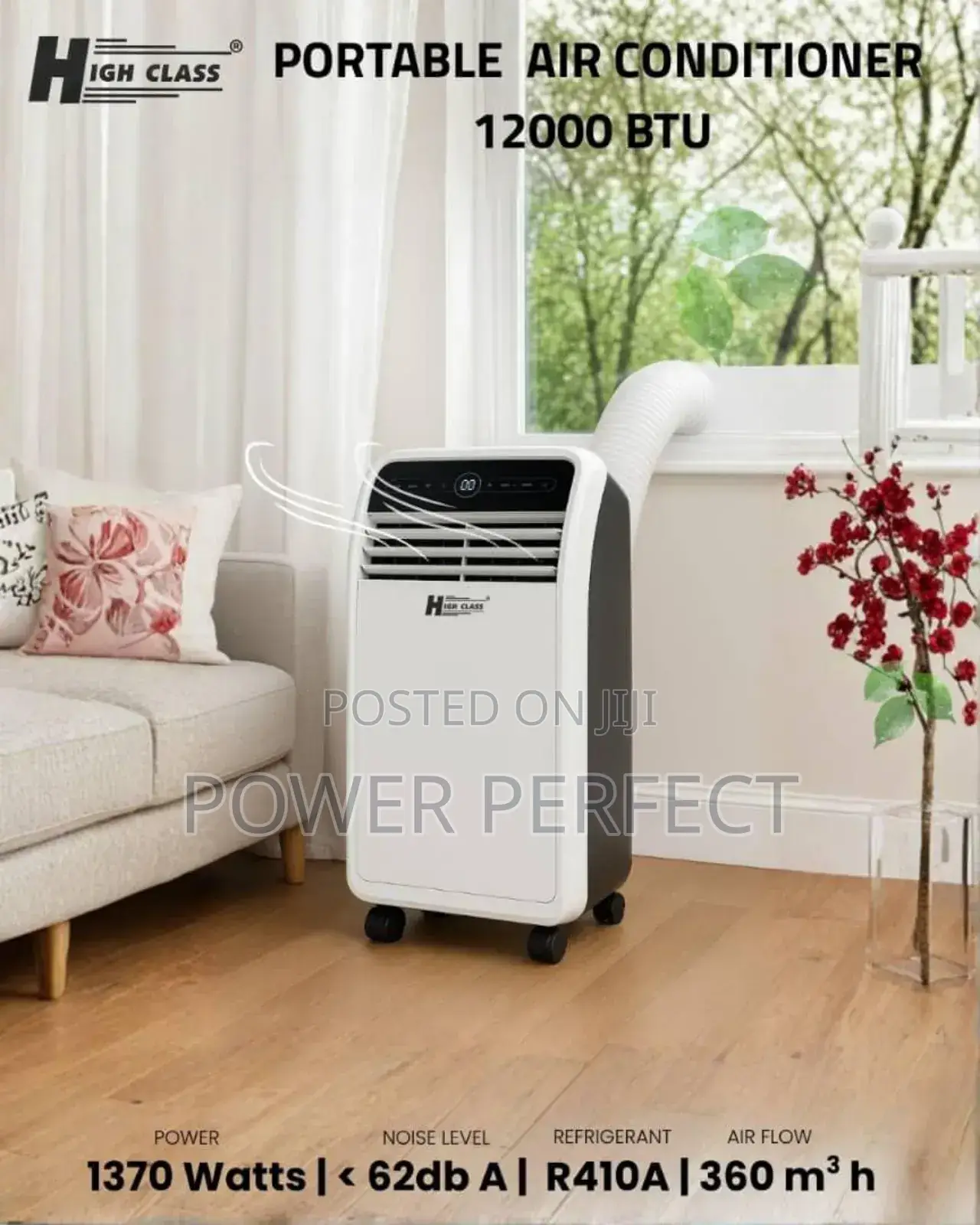 *Highclass Portable Ac*
*Btu 12000*
*
*Back in Stock *