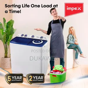 Impex Wm 4205 12kg Semi-Automatic Washing Machine – Brand New