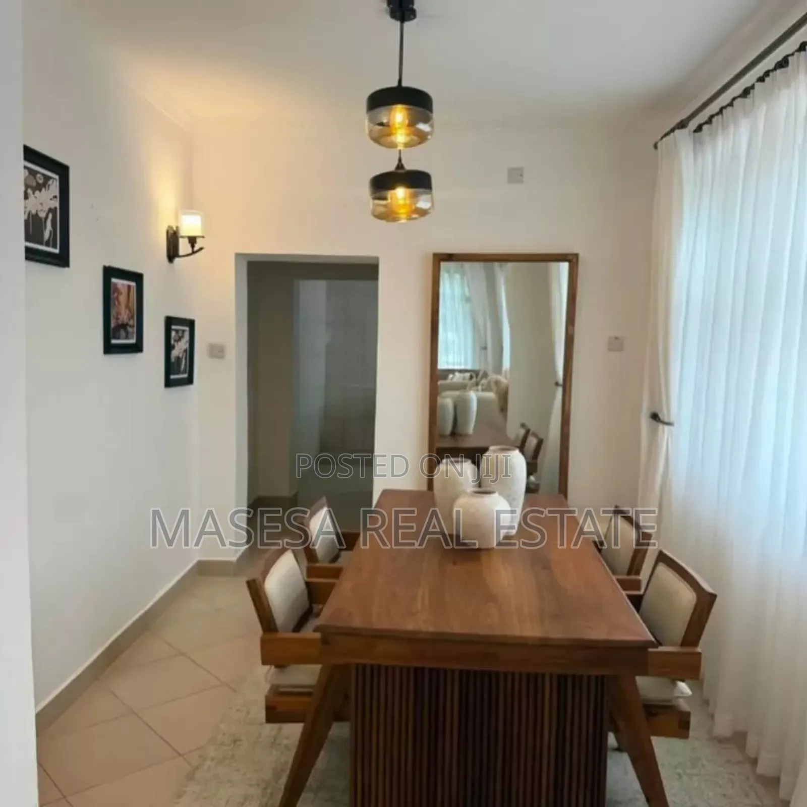 Furnished 2bdrm House in Masaki for rent