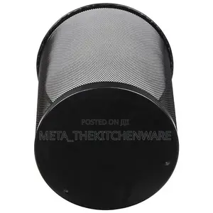 Round Net Metal Dustbin 33cm