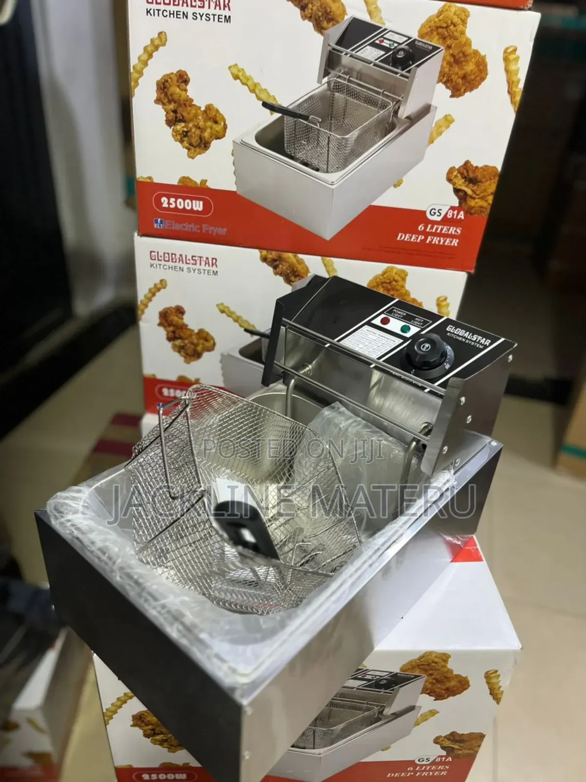 Globalstar Deep Fryer 6ltr Umeme