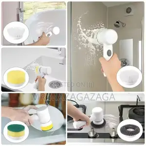 Electric Cleaning Brush 5in1