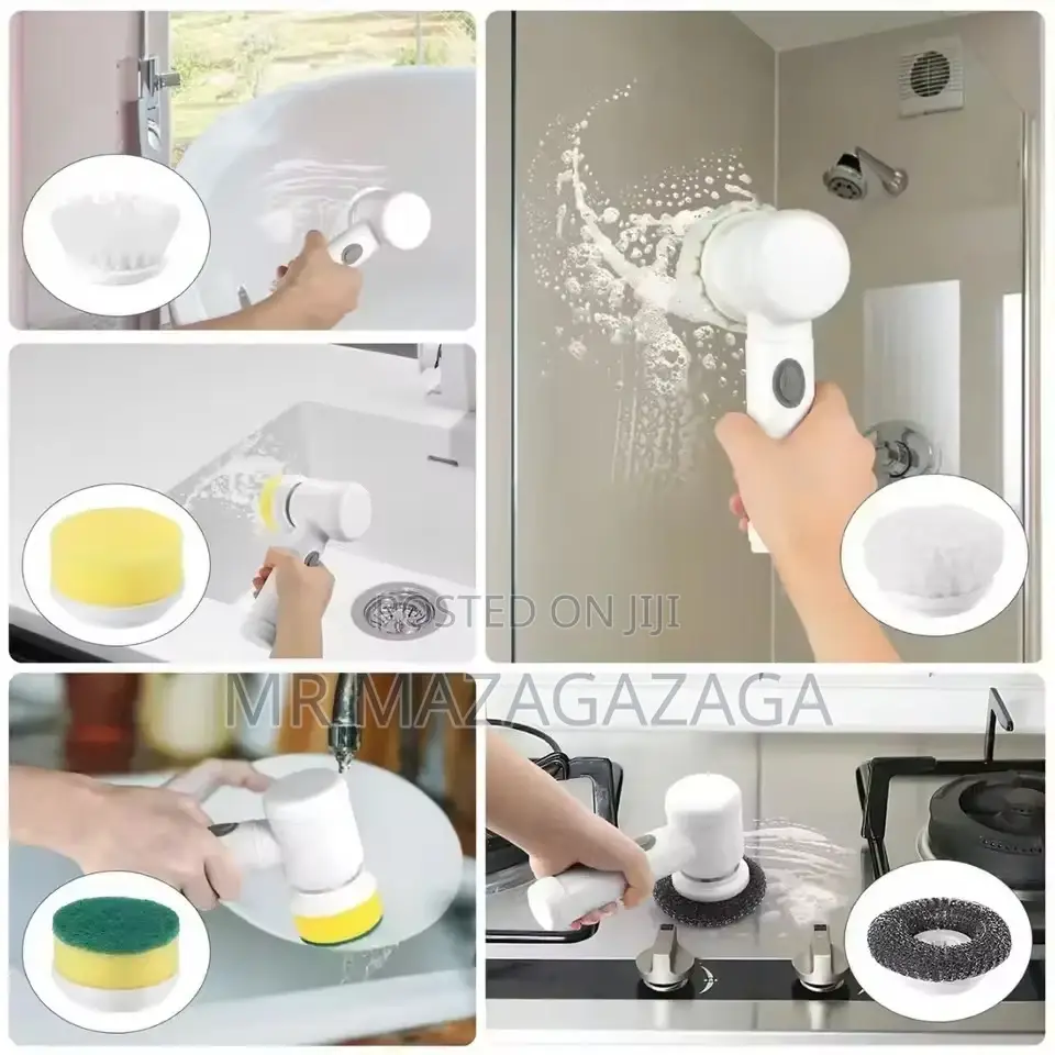 Electric Cleaning Brush 5in1