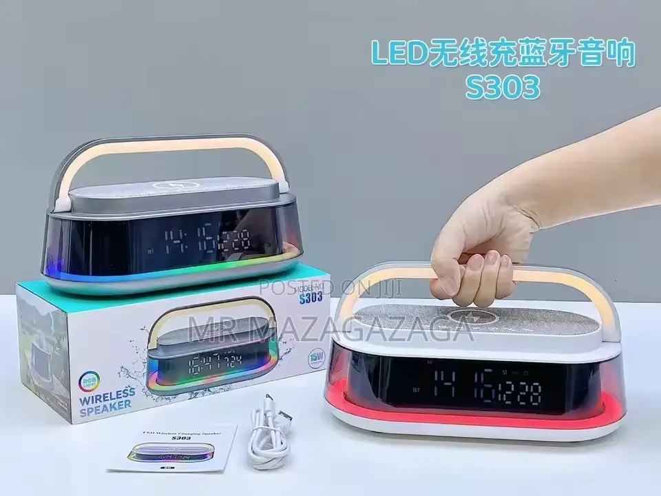 Alarm Clock Bluetooth Speaker