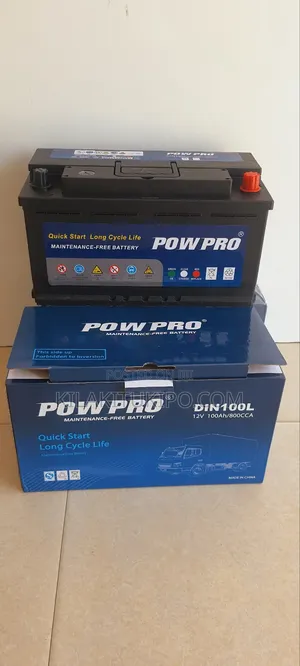 Power Pro Car Battery 12v-100ah/800cca Long Cycle Life