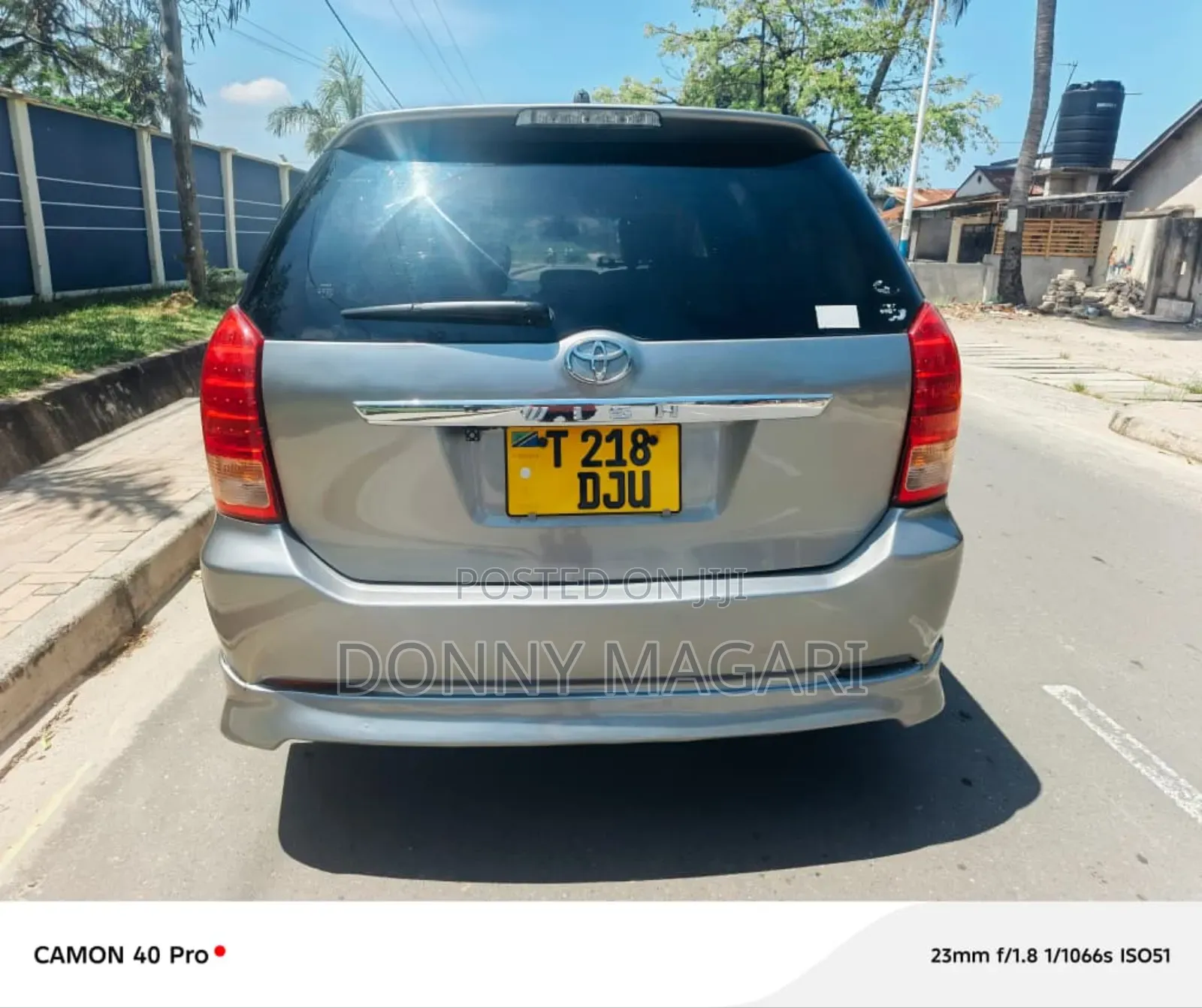 Toyota Wish 2005 Gray
