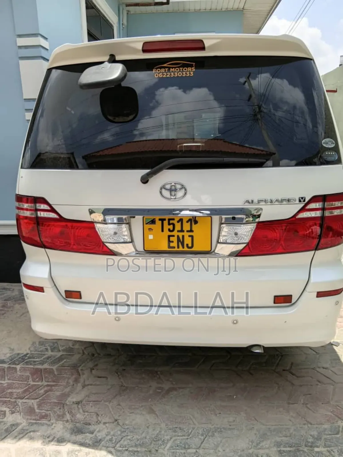 Toyota Alphard 2.4 Hybrid AWD 2007 White
