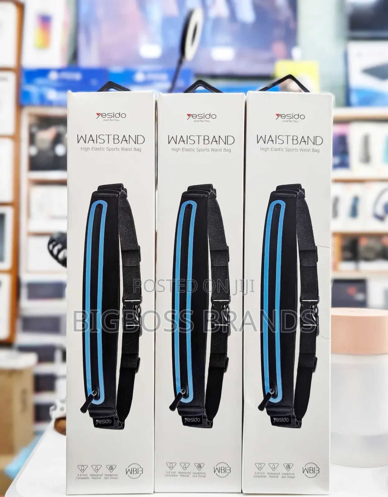 Yesido
Waistband High Elastic Sports Waist Bag