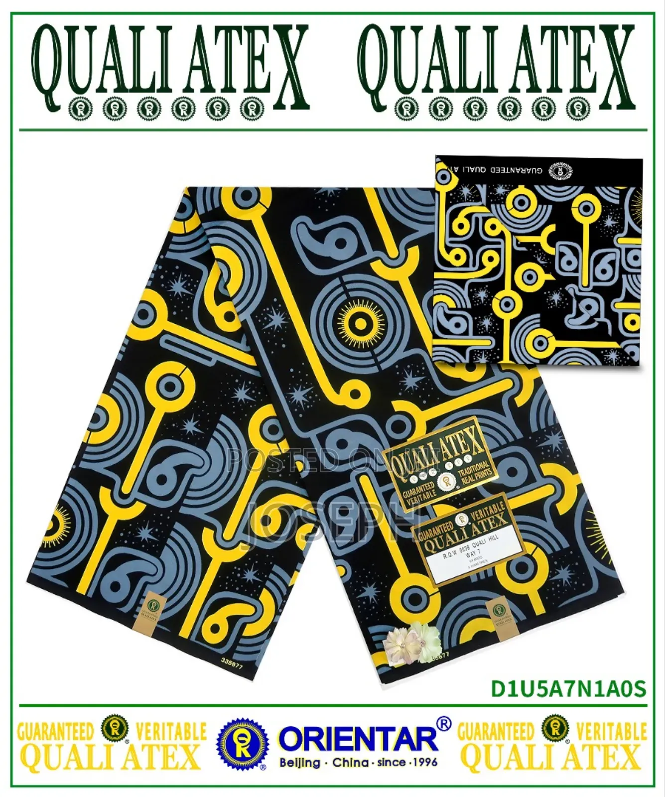 Vitenge Original Vya Vilemba Kutoka Congo