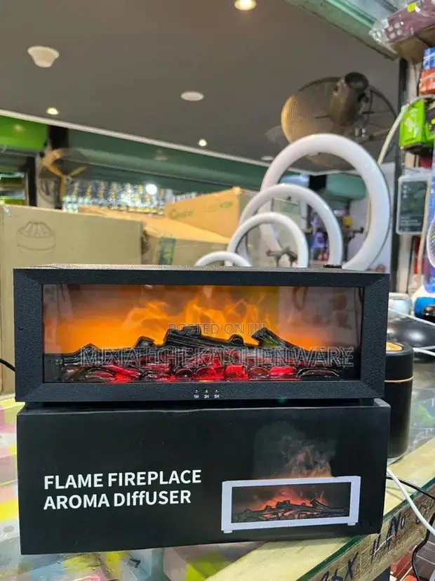 Flame Fire Place With Aroma Diffuser