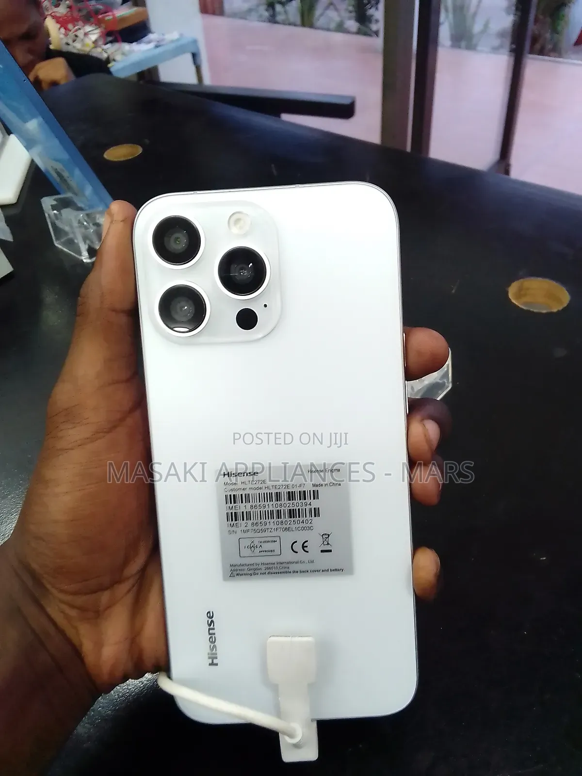 New Hisense A7 128 GB White