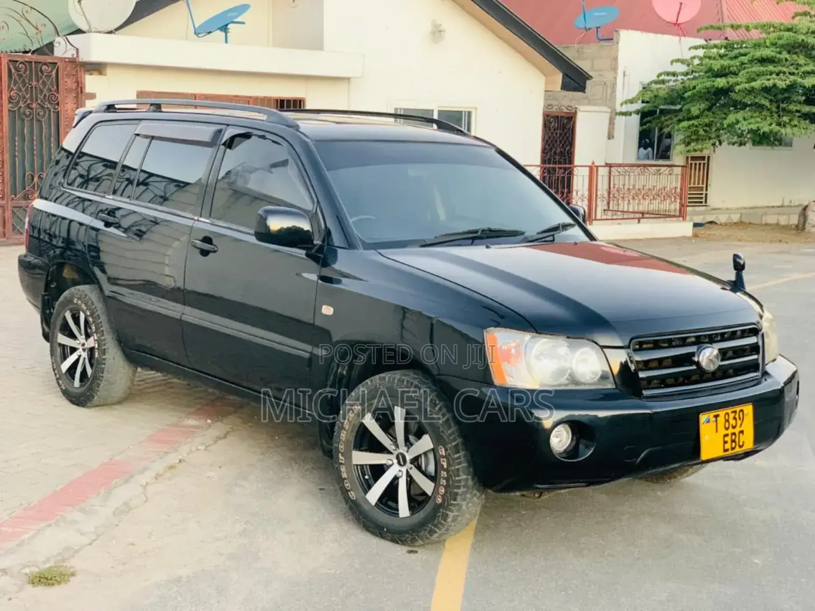 Toyota Kluger 2005 Black