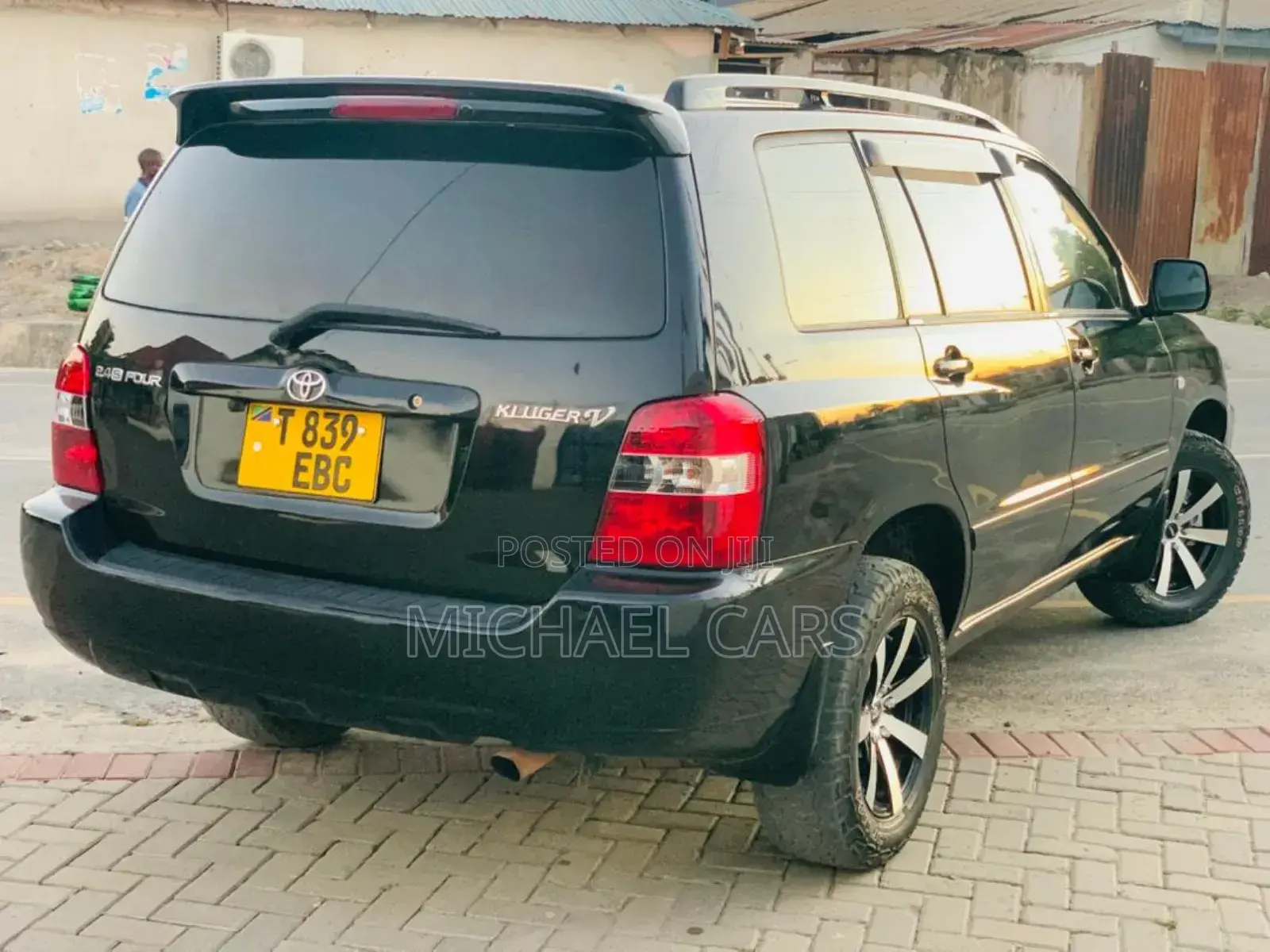 Toyota Kluger 2005 Black