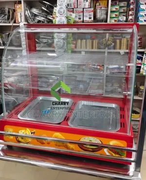 Commercial Food Display Warmer Food Warmer Display Showcase 2 Plate
