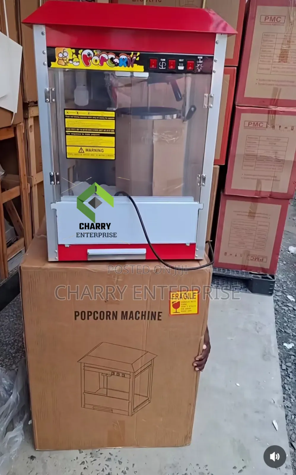 Popcorn Gas Machine Mashine Ya Kutengeneza Popcorn Ya Gesi 