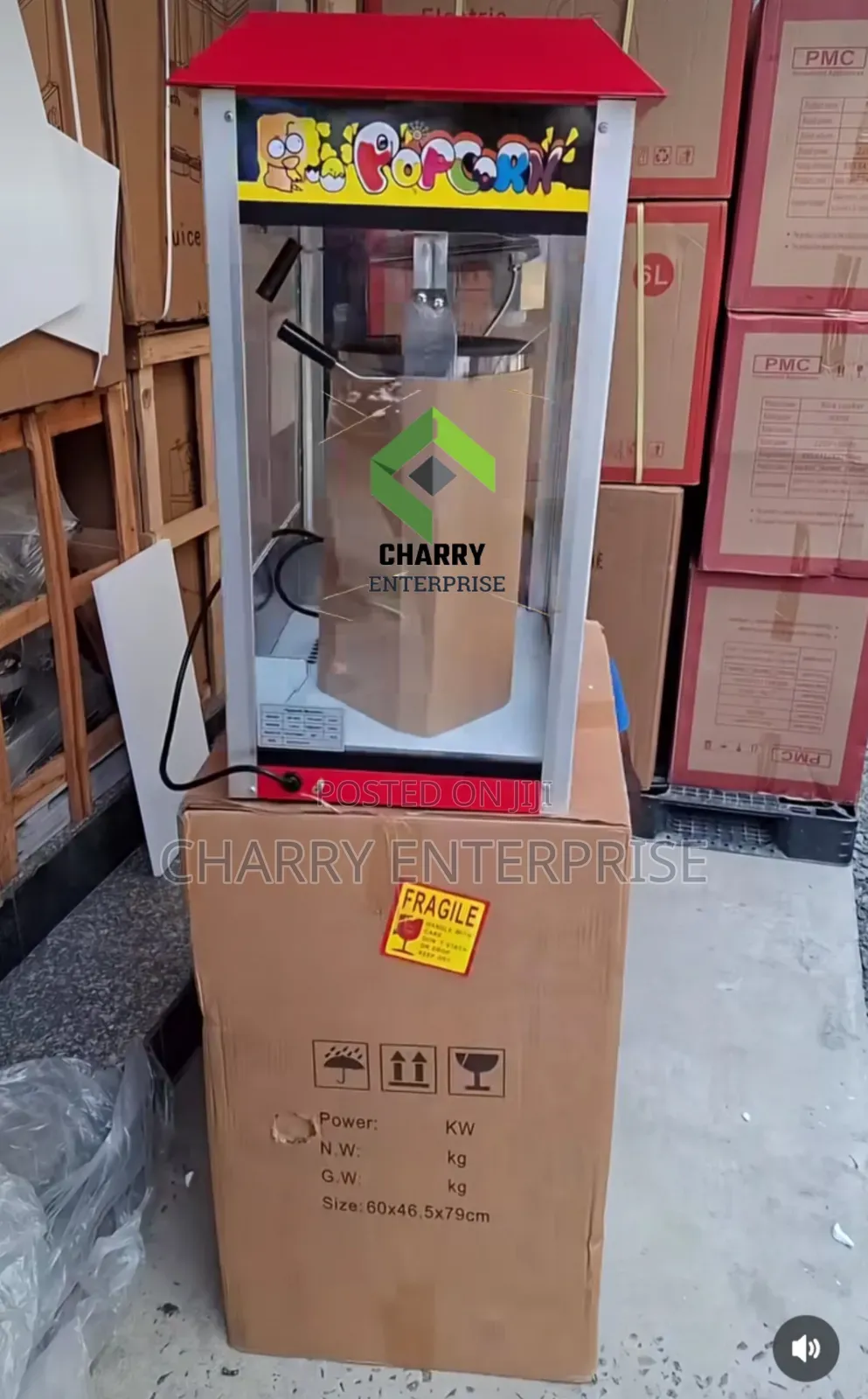 Popcorn Gas Machine Mashine Ya Kutengeneza Popcorn Ya Gesi 
