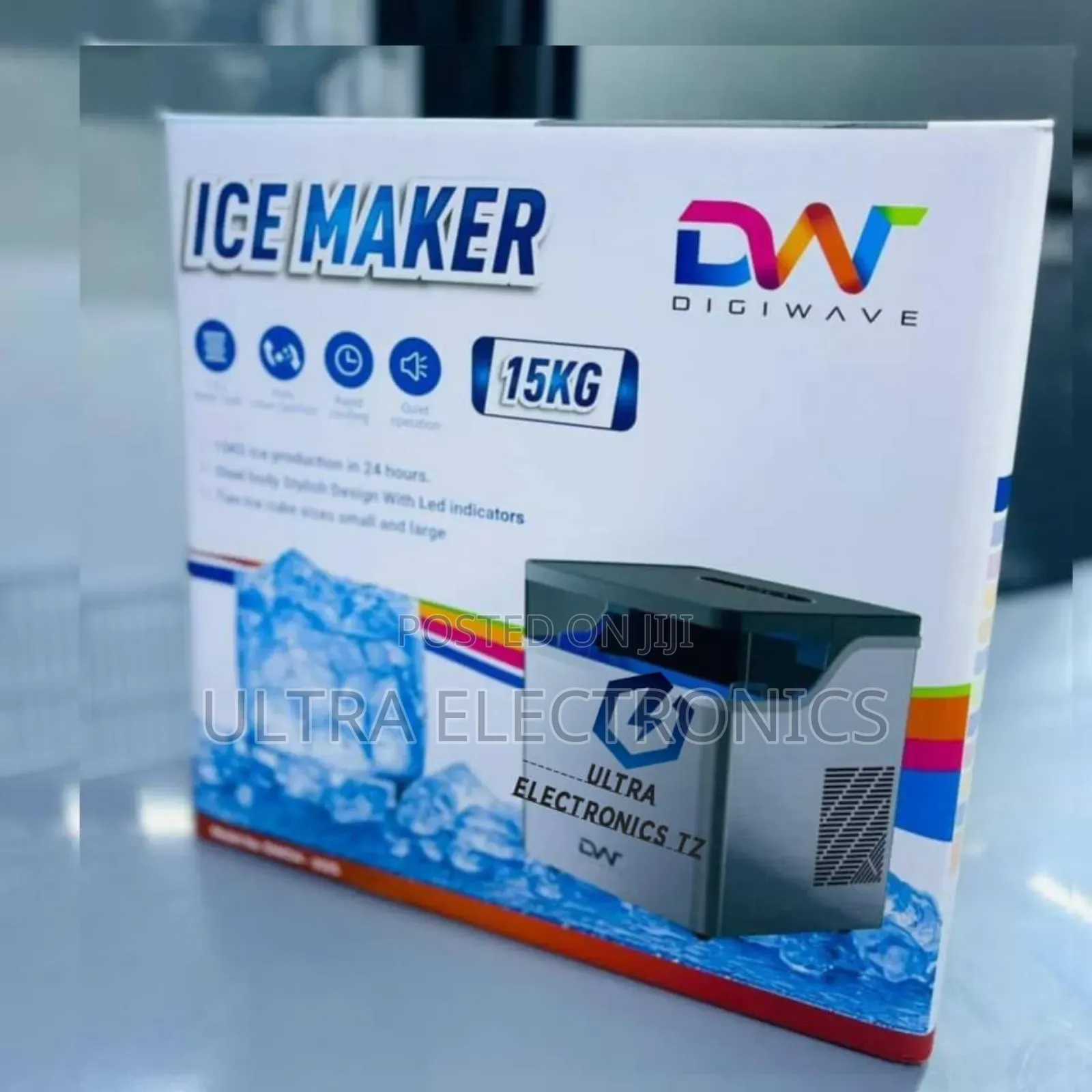 Digiwave Ice Maker 15kg Rapid Cooling
Energy Saving
