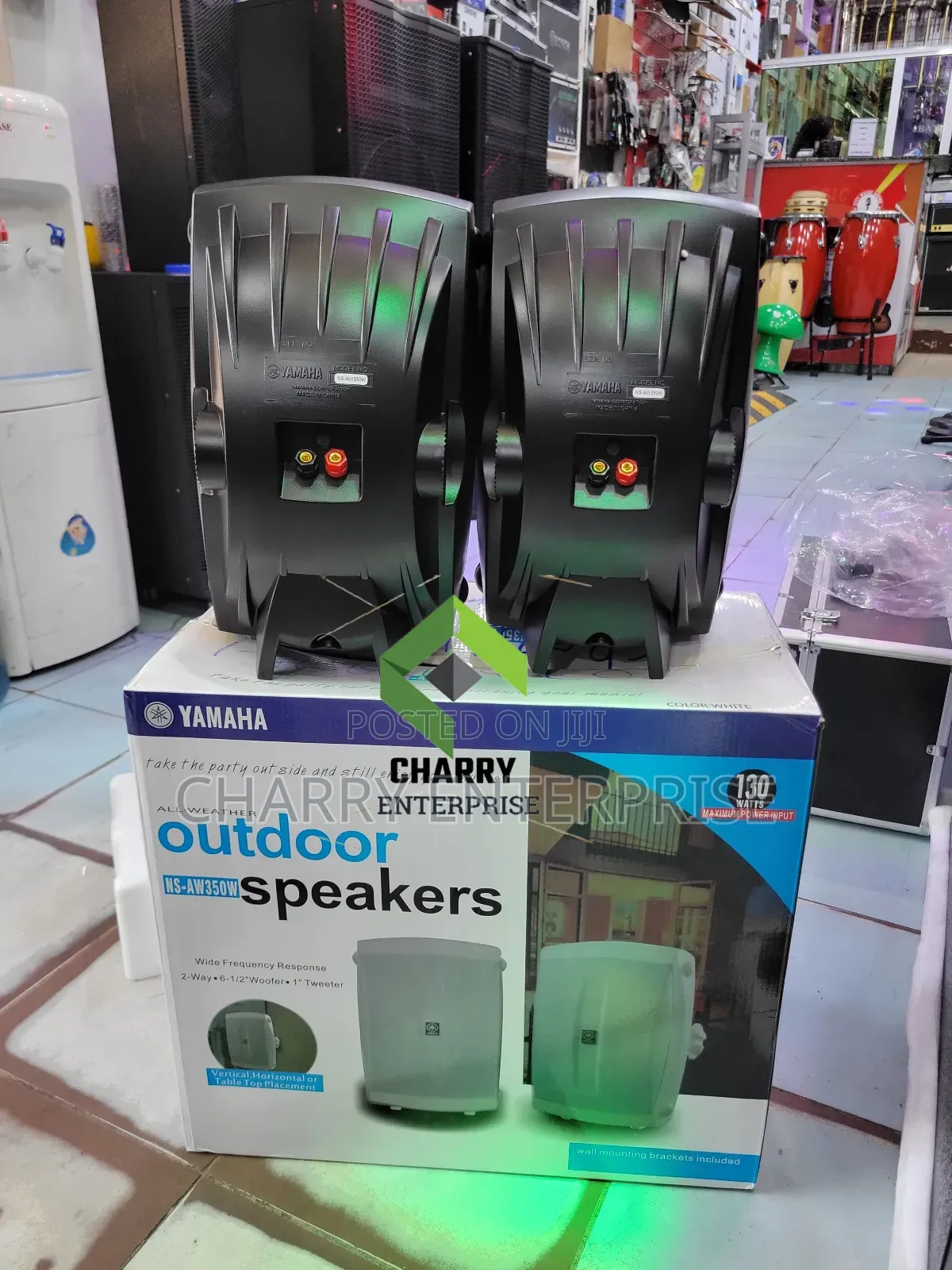 A Pair of Yamaha All-Weather Indoor/Outdoor Wall Mount Speakers 130w